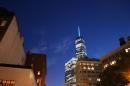 Freedom Tower at dusk